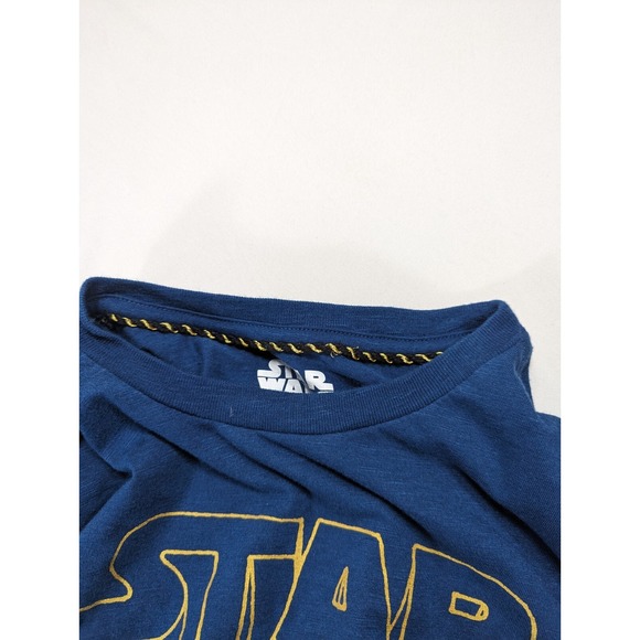 Star Wars Mandalorian Baby Yoda T shirt Kids Youth 14/16 XL Blue The Child Grogu - Picture 9 of 11
